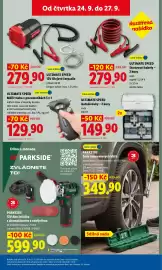 Lidl leták týden 39 Strana 13: ULTIMATE SPEED Autožárovky - 2 kusy €149,90, Parkside SADA MOMENTOVÝCH KLÍČŮ €349,90