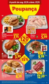 Folheto Lidl semana 39 Página 11: Bifanas de Porco Embalagem Familiar €4,59, Maminha de bovino lidl €12,69