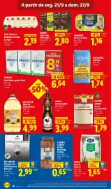 Folheto Lidl semana 39 Página 18: Ramirez atum em óleo €1,16, Bellarom Cápsulas de Café Espresso Ristretto €2,99