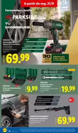 Folheto Lidl semana 39 Página 30: Parkside conjunto de chave dinamométrica €19,99