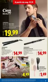 Folheto Lidl semana 39 Página 39: Cien beauty conjunto de pincéis de maquilhagem €4,49