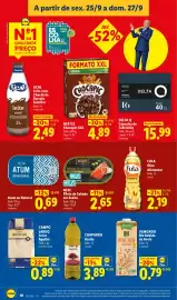 Folheto Lidl | Fim-de-Semana Página 10: Ucal leite com chocolate €2,49, Campo Largo arroz agulha €0,89