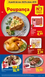 Folheto Lidl | Fim-de-Semana Página 5: Entrecôte de Novilho €19,49, Bife do Redondo de Novilho €16,19