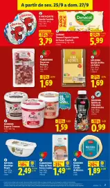 Folheto Lidl | Fim-de-Semana Página 7: Milbona Iogurte Cremoso €1,59, Danacol iogurte líquido de frutos tropicais €5,99