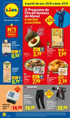 Lidl | Fim-de-Semana (válido até 27-09)
