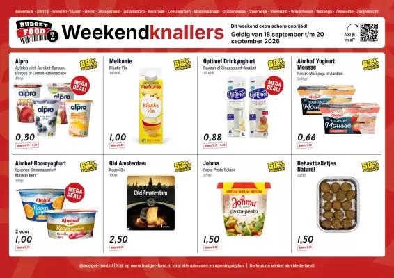 Budget Food (geldig t/m 20-09)