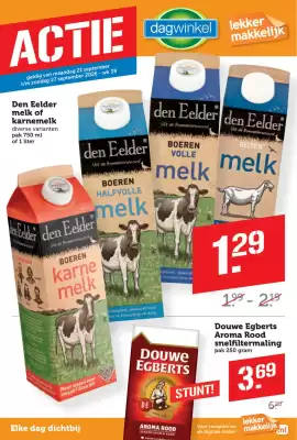 Dagwinkel (geldig t/m 27-09)