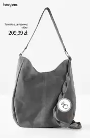 BonPrix katalog tydzień 38 Strona 6: Torebka z zamszowej skóry Bonprix €209,99