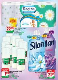Dino gazetka Strona 8: Papier toaletowy Regina rumiankowy 150 listków 3-warstwowy 16-pak €22,99