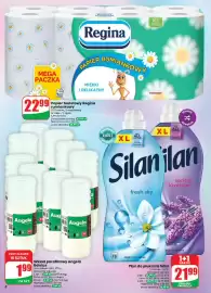 Dino gazetka Strona 8: Papier toaletowy Regina rumiankowy 150 listków 3-warstwowy 16-pak €22,99