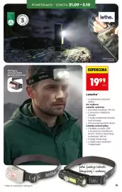 Biedronka gazetka Strona 19: Latarka czołowa lethe €19,99