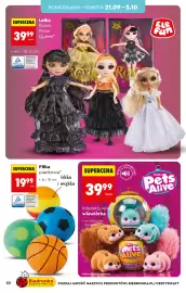 Biedronka gazetka Strona 22: Lalka Roxie Prom Queen €39,99, Piłka piankowa €19,99