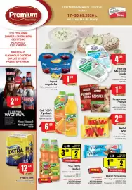Premium Nasz Sklep gazetka Strona 1: Wafel Princessa €1,39, Sok 100% Tymbark €6,99