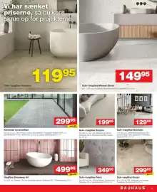 Bauhaus tilbudsavis uge 38 Side 5: Brooklyn Gulv-/vægflise €129,95, Sospiro €199,95