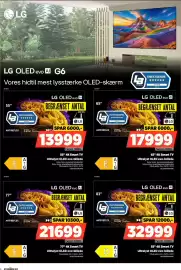 Power tilbudsavis Side 6: LG OLED evo AI 83" 4K Smart TV €32.999,00, LG OLED evo AI 65" 4K Smart TV €17.999,00