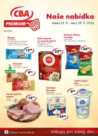 CBA leták | Premium Strana 1: CBA croissant €9,90, Lagris rýže loupaná €23,90