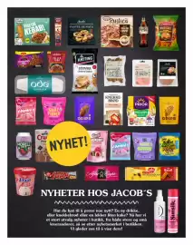 Jacobs kundeavis Side 6: SUPER MONS VEGETAR KEBAB! 7751 Kavli SRIRACHA Mogg 매운 GOCHUJANG BEEF FLAVOUR NYHET KING OSCAR