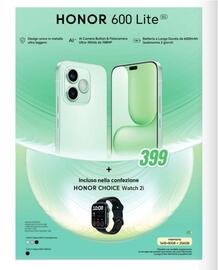 Volantino Leonardelli Pagina 36: Honor 600 Lite 5G €399,00