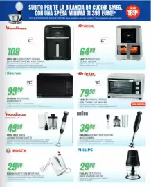 Volantino Leonardelli Pagina 15: Hisense microonde €99,90, Ariete forno elettrico Bon Cuisine 300 €79,90