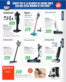 Volantino Leonardelli Pagina 18: Dyson cyclone v10 submarine €379,00, Dreame scopa ricaricabile R30 €229,00