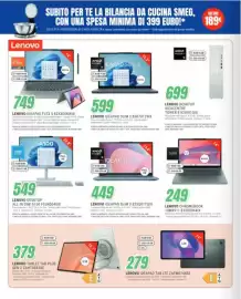 Volantino Leonardelli Pagina 24: Lenovo Chromebook €249,00, Lenovo Ideapad Slim 3 €449,00