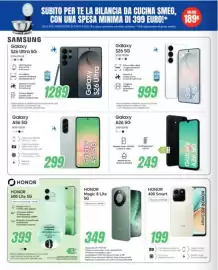 Volantino Leonardelli Pagina 30: Galaxy A56 5G €299,00, Galaxy S26 5G €999,00