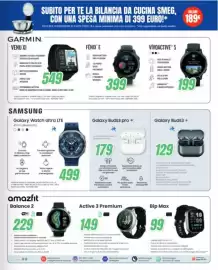 Volantino Leonardelli Pagina 33: Galaxy Buds3 pro €179,00, Garmin Fenix E €399,00