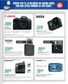 Volantino Leonardelli Pagina 35: Canon EOS R100 €499,00, Fujifilm stampante foto link wide €129,90