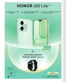 Volantino Leonardelli Pagina 36: Honor 600 Lite 5G €399,00