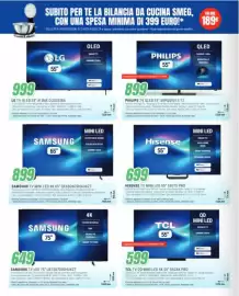 Volantino Leonardelli Pagina 4: Samsung TV Mini LED 4K 65" €899,00, LG TV OLED 55" AI B6E OLED55B6 €999,00