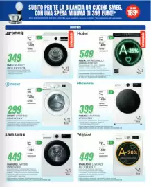 Volantino Leonardelli Pagina 7: Haier lavatrice snella €549,00, Indesit lavatrice €299,00