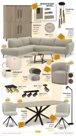 YGO folder Pagina 11: Hanglamp Taboo €215,10, Hoeksalon Neuville €1.609,20