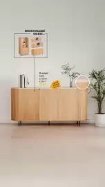 YGO folder Pagina 4: ONTDEK DE VOLLEDIGE COLLECTIE... Dressoir Malik b160cm €259.40 €246.45 TIJDELIJK VERLAAGD IN PRIJS!