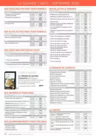 Catalogue Comtesse du Barry page 10: La terrine de chapon et pistaches €17,90