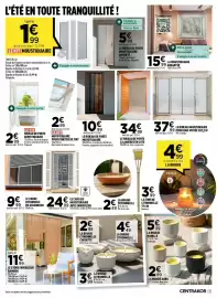 Catalogue Centrakor page 7: LE CADRE EXTENSIBLE EN ALUMINIUM €9,99, LE RIDEAU MOUSTIQUAIRE €37,99