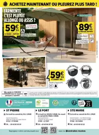 Catalogue Centrakor page 9: ACHETEZ MAINTENANT OU PLEUREZ PLUS TARD! FARNIENTE C'EST PLUTÔT ALLONGÉ OU ASSIS? 59€€ dont
