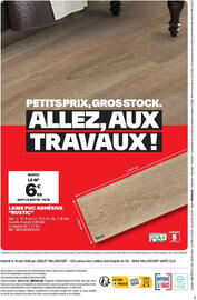Catalogue Brico Dépôt page 108: Rustic lame pvc adhésive €6,99