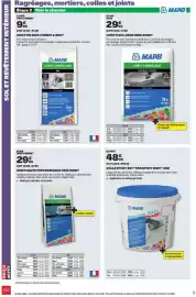 Catalogue Brico Dépôt page 100: MAPEI JOINT CARRELAGE €29,90, MAPEI JOINT CARRELAGE €9,99