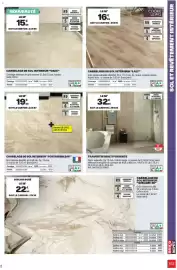 Catalogue Brico Dépôt page 103: ONIX Carrelage de sol intérieur €15,89, FONTAINEBLEAU Carrelage de sol intérieur €19,89