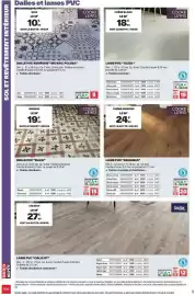 Catalogue Brico Dépôt page 106: COOKE & LEWIS DALLE PVC "ELIZA" €19,90, COOKE & LEWIS LAME PVC "JULIANNA" €24,90