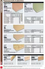 Catalogue Brico Dépôt page 28: PLANCHE SAPIN NORD RABOTÉE €15,50, PANNEAU BOIS MDF €18,78