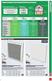 Catalogue Brico Dépôt page 37: Bodner radiateur acier jaina blanc 750 w €64,90
