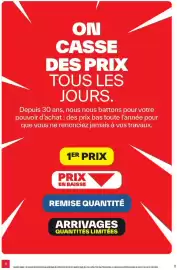 Catalogue Brico Dépôt page 4: ON CASSE DES PRIX TOUS LES JOURS. Depuis 30 ans, nous nous battons pour votre pouvoir d'achat
