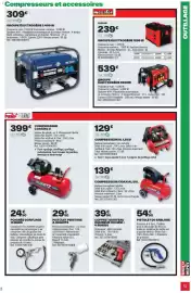 Catalogue Brico Dépôt page 57: QUARTZ COMPRESSEUR COAXIAL V €399,00, QUARTZ COMPRESSEUR COAXIAL 50L €139,00