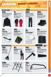 Catalogue Brico Dépôt page 65: Sember pantalon €20,00, LUNETTE DE PROTECTION €3,49