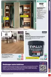 Catalogue Brico Dépôt page 67: EVALUX PEINTURE BLANCHE SOUS-COUCHE INTÉGRÉE €44,90