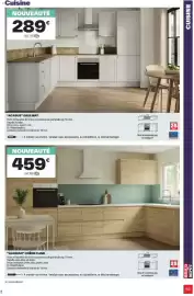 Catalogue Brico Dépôt page 69: ACASUS GRIS MAT €289,00, GLORIAN CHÊNE CLAIR €459,00