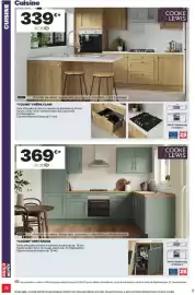 Catalogue Brico Dépôt page 74: COOKE & LEWIS COLINE CHÊNE CLAIR €339,00, COOKE & LEWIS COLINE VERT SAUGE €369,00