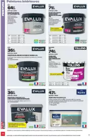 Catalogue Brico Dépôt page 94: EVALUX PEINTURE BLANCHE CUISINE ET BAINS €36,90