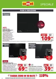 Volantino Comet Pagina 10: Miele piano induzione 60cm con spina schuko €69,99